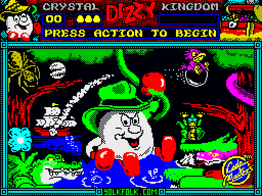Crystal Kingdom Dizzy (DizzyAGE Remake) artwork