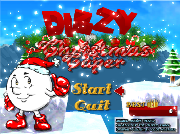Dizzy Christmas Caper artwork