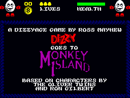 Dizzy Goes to Monkey Island artwork
