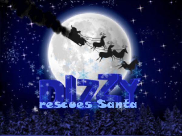 Dizzy Rescues Santa artwork