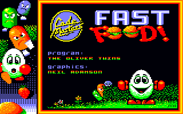 Fast Food Dizzy artwork