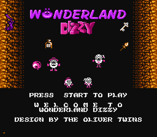 Wonderland Dizzy artwork