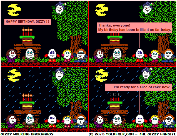 Dizzy Walking Backwards #32