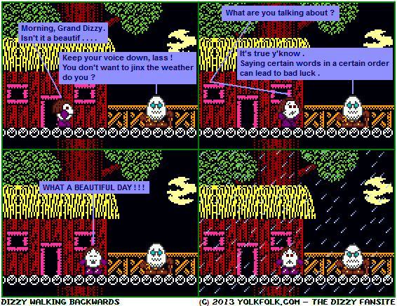 Dizzy Walking Backwards #33