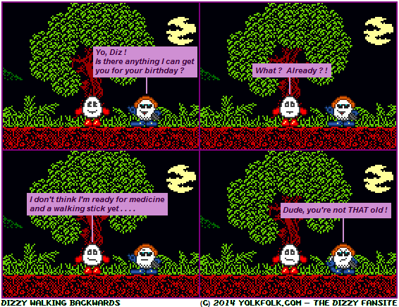 Dizzy Walking Backwards #39