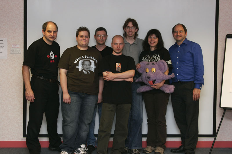Blitz Games Studios (2008) #1 - Philip Oliver, Peter Teal, Andy Mason, Alexandru Simion, Jamie Douglas, Christina Simion, Andrew Oliver