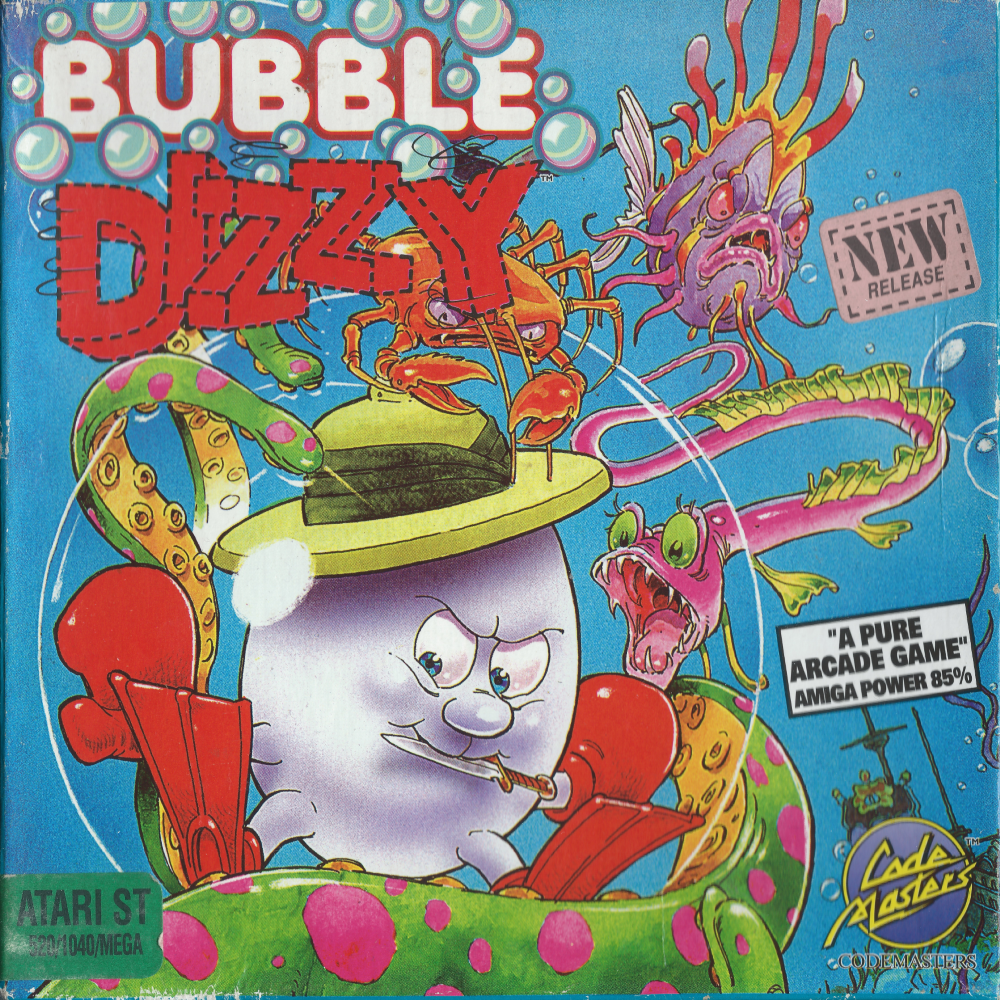 Bubble Dizzy - Atari ST Front