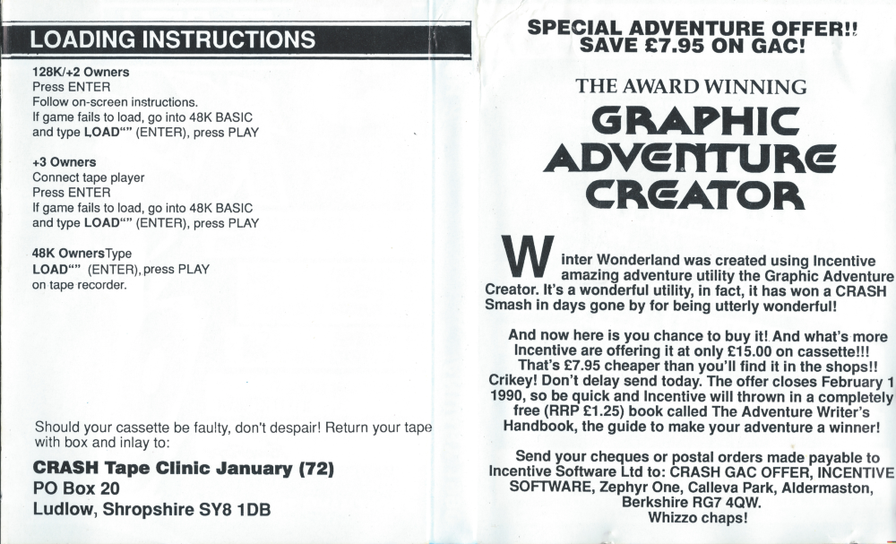 Crash (Jan 1990) - Back