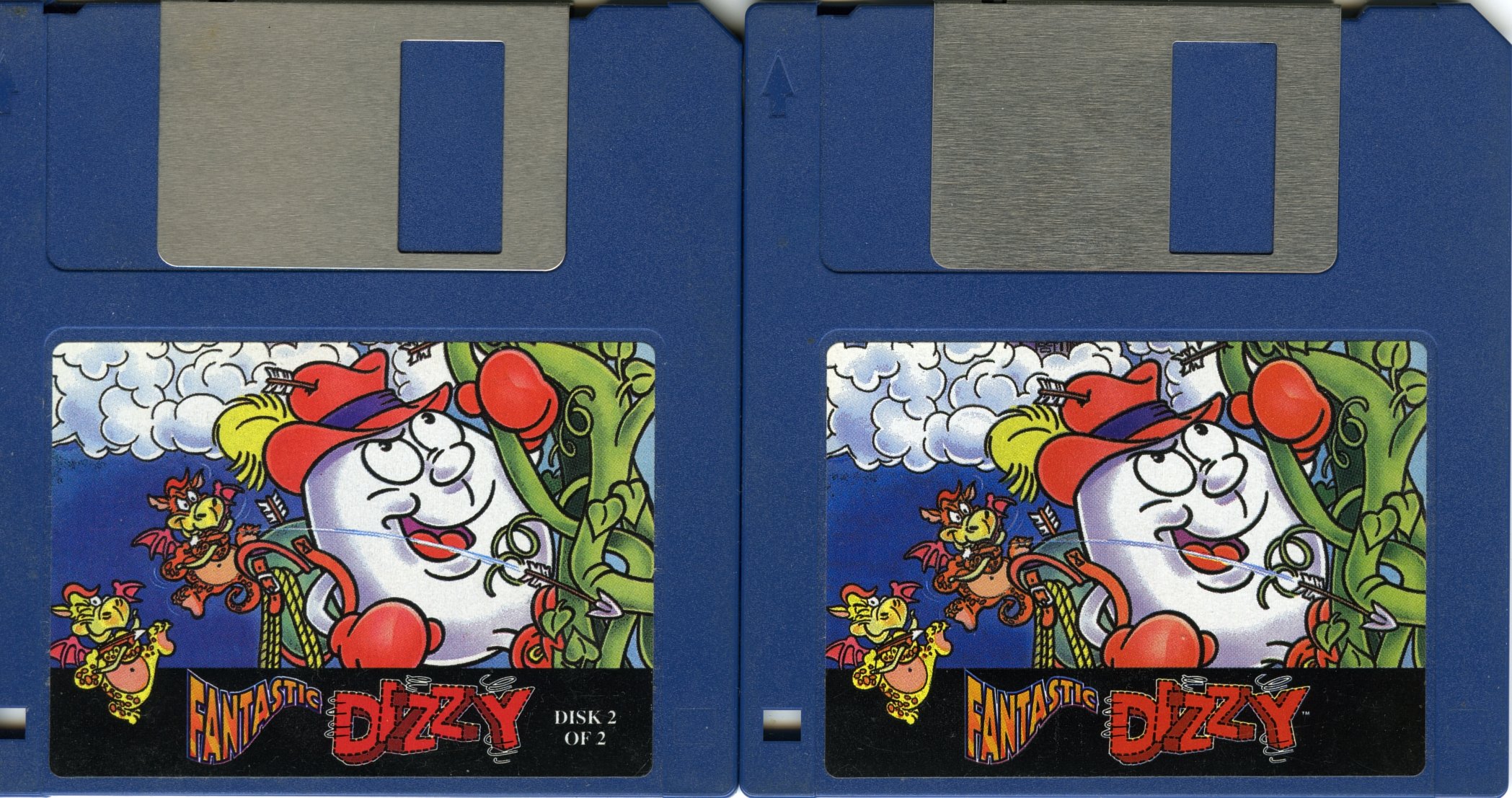 Fantastic Dizzy - Amiga Disks