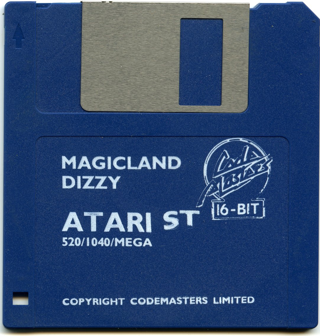 Magicland Dizzy - Atari ST Disk