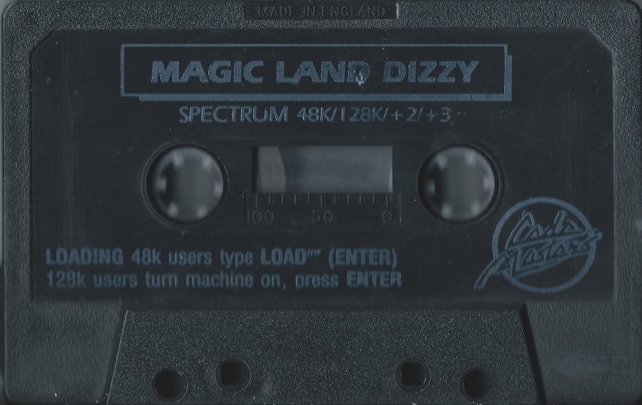 MagiclandDizzy_Spectrum_Tape