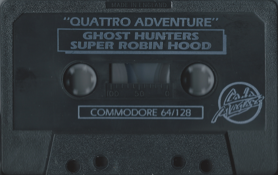 Quattro Adventure - C64 Tape Back