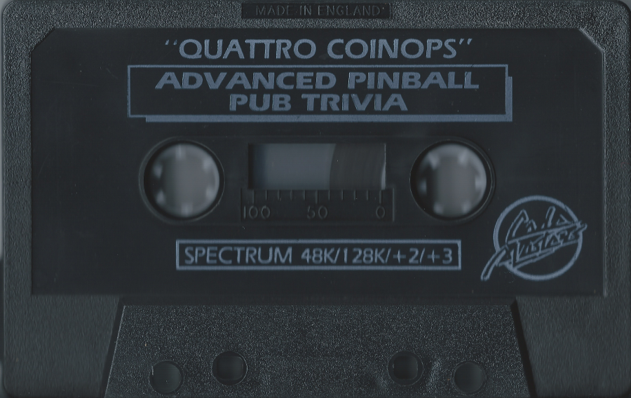 Quattro Coin Ops - Spectrum Tape Front