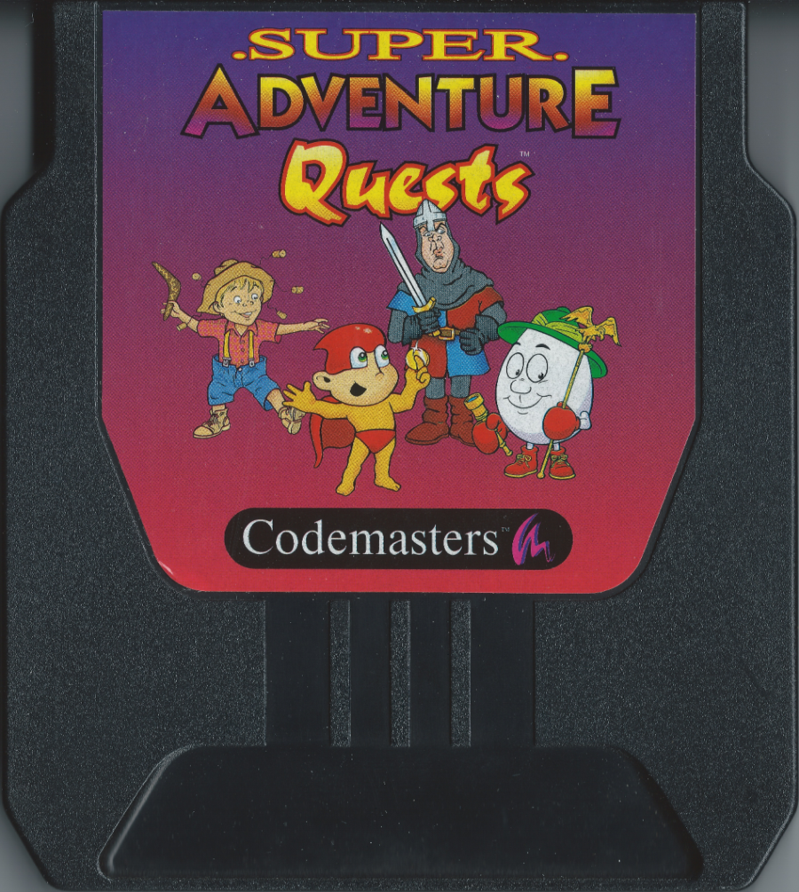 Super Adventure Quests - NES Cartridge