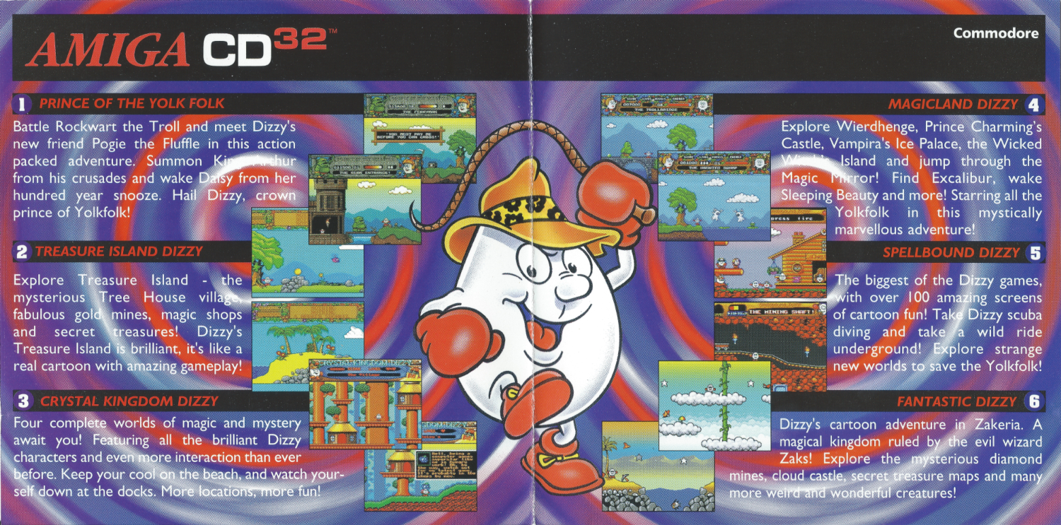 The Big 6 - Amiga CD32 Front 2