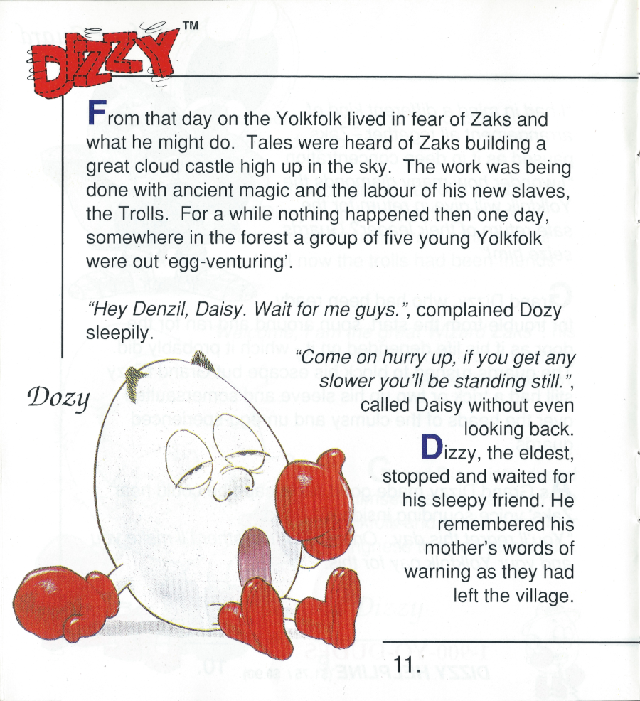 FantasticAdventuresOfDizzy_NES_Manual-Page11
