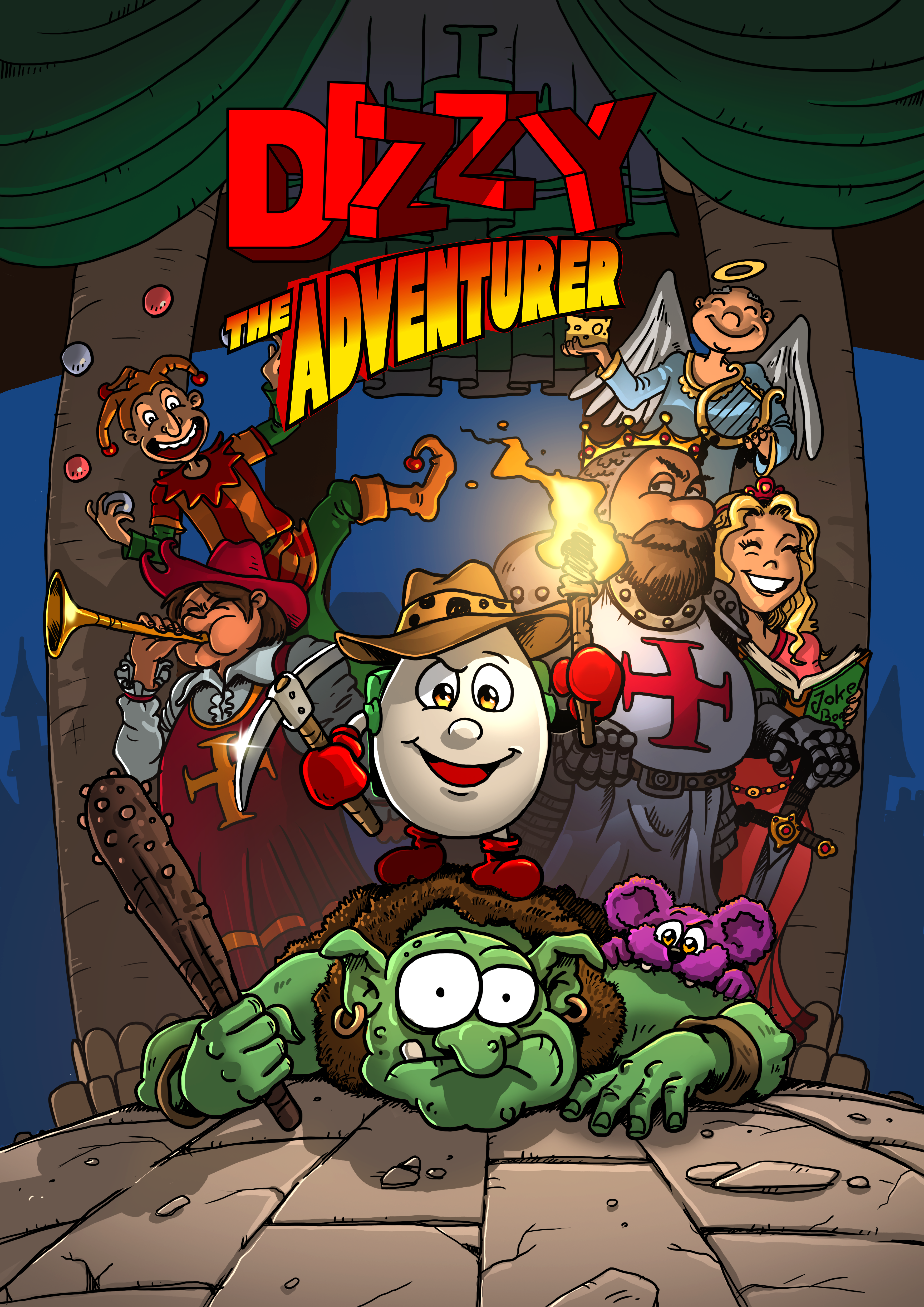 Dizzy TA poster logo