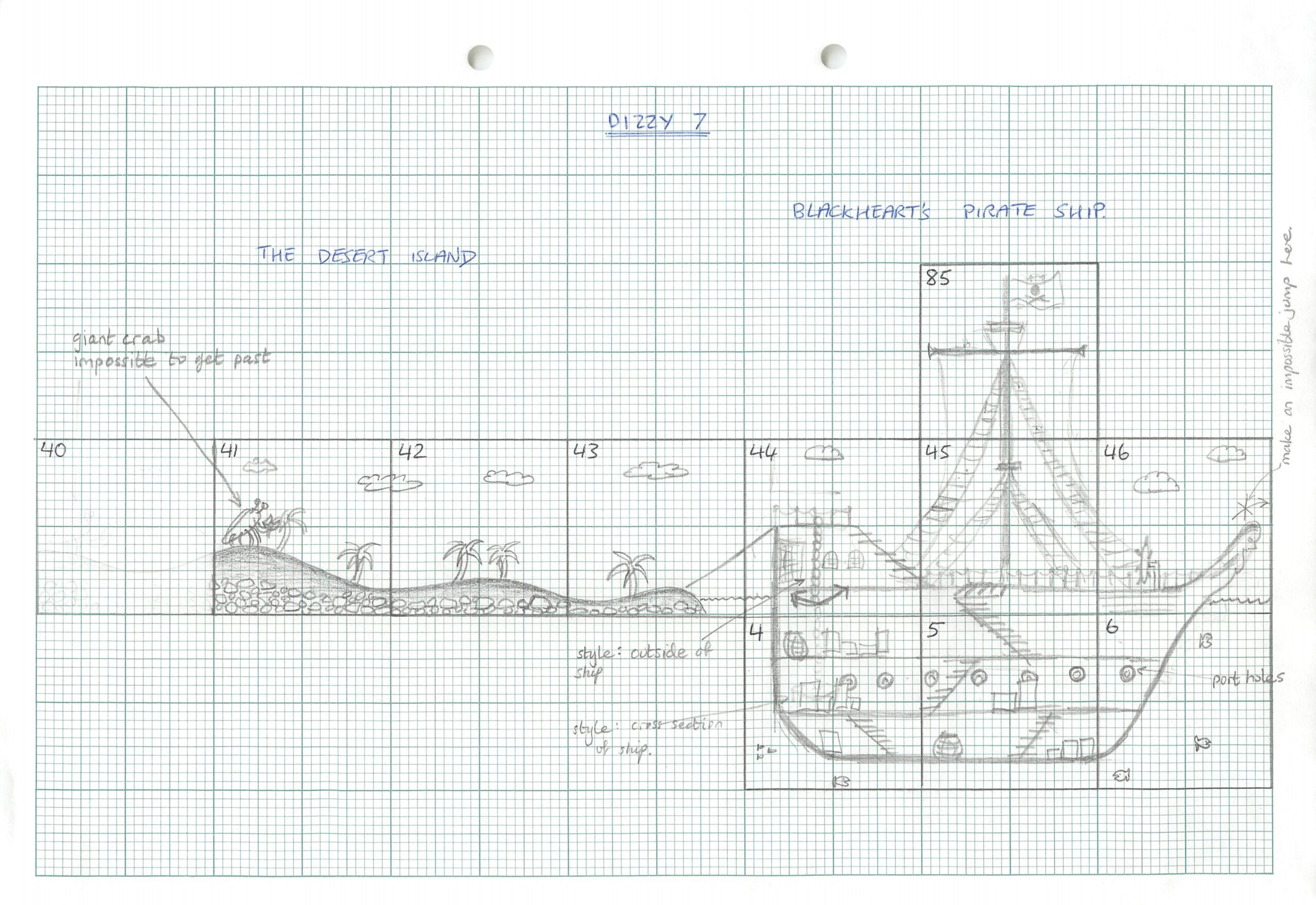 Crystal Kingdom Dizzy - Early Map Design #2
