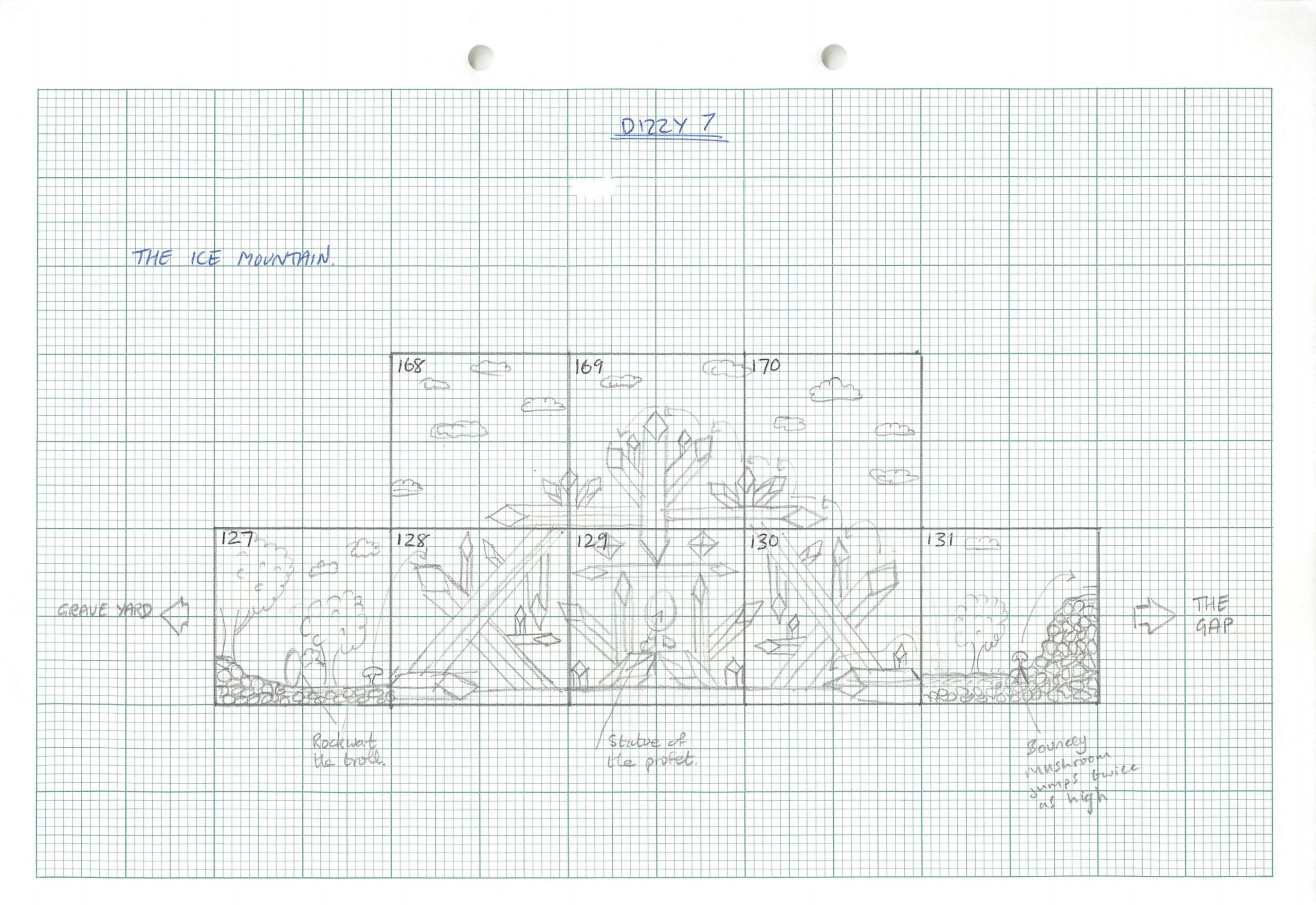 Crystal Kingdom Dizzy - Early Map Design #6