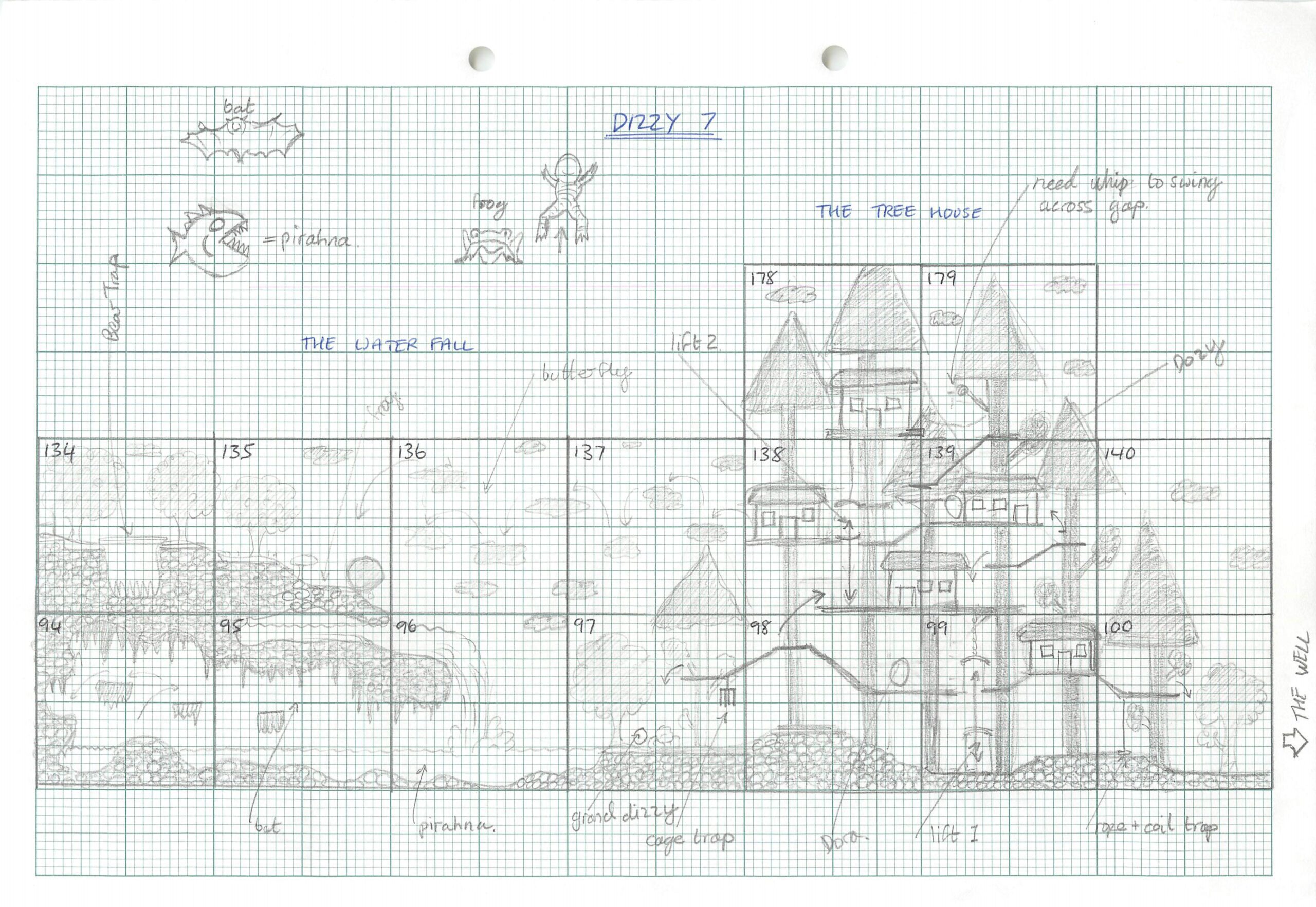Crystal Kingdom Dizzy - Early Map Design #7