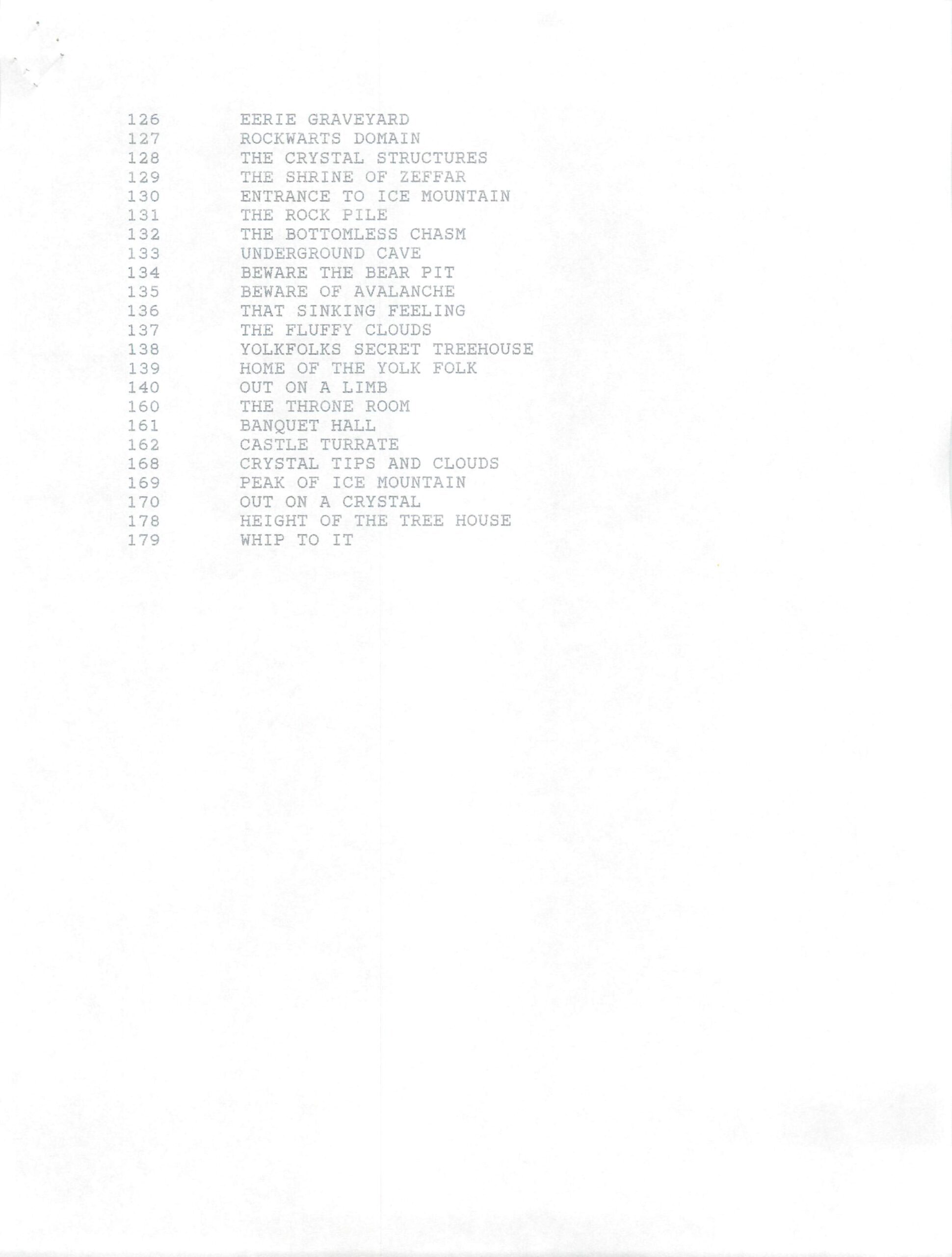 Crystal Kingdom Dizzy - Early Room Locations #2
