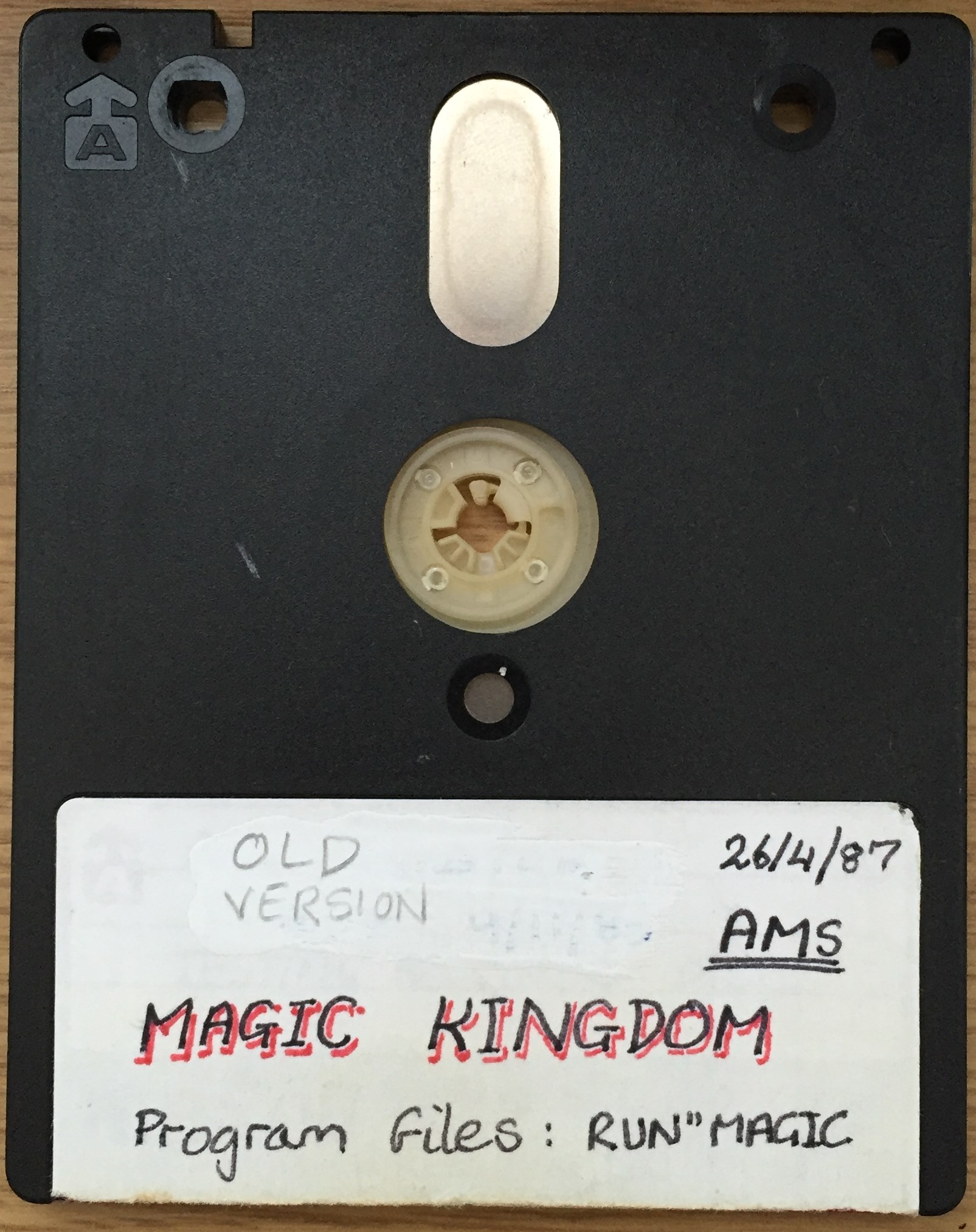 Dizzy TUCA - Old Amstrad Disk (Magic Kingdom)