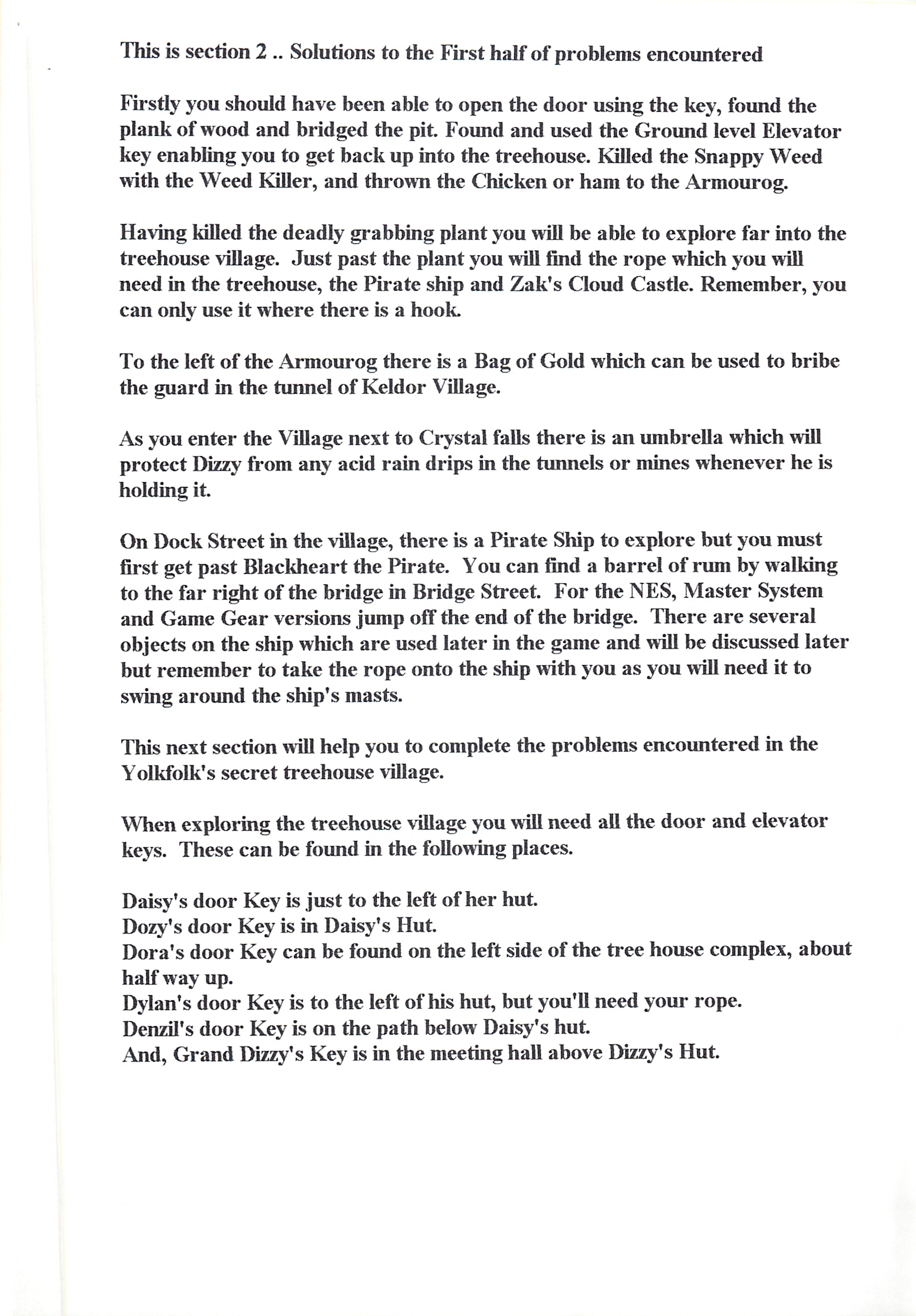 Fantastic Dizzy - Helpline Transcript #4