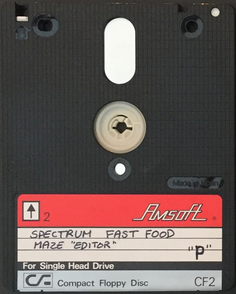 Fast Food - Spectrum Editor Disk