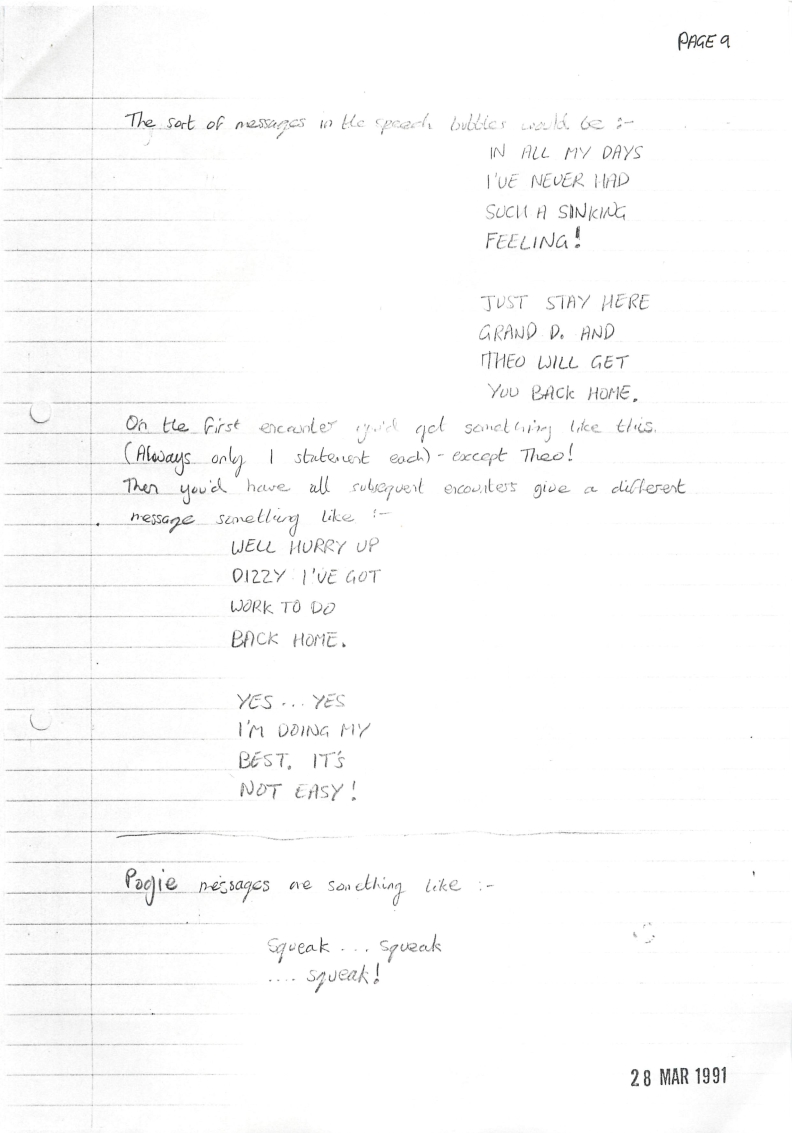 Spellbound Dizzy - Early Ideas #9