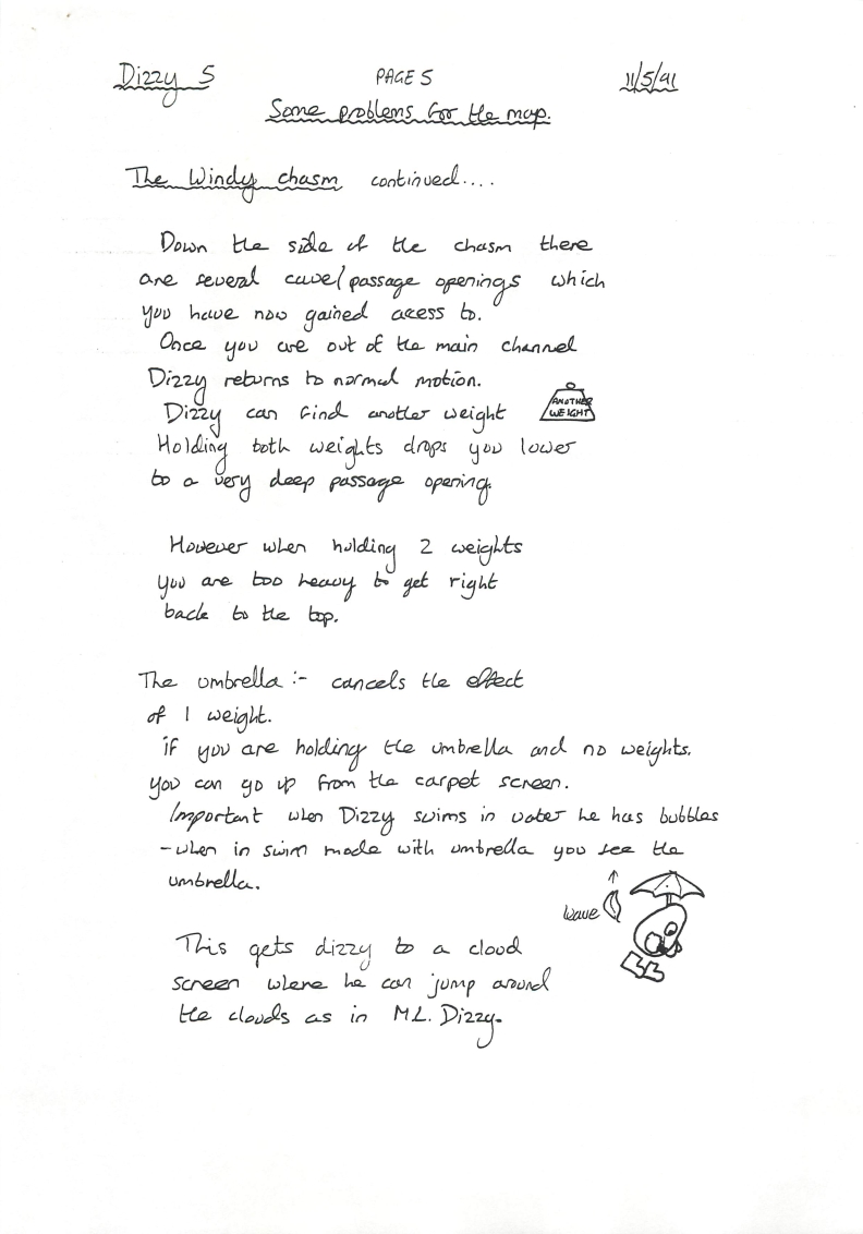 Spellbound Dizzy - Notes #11
