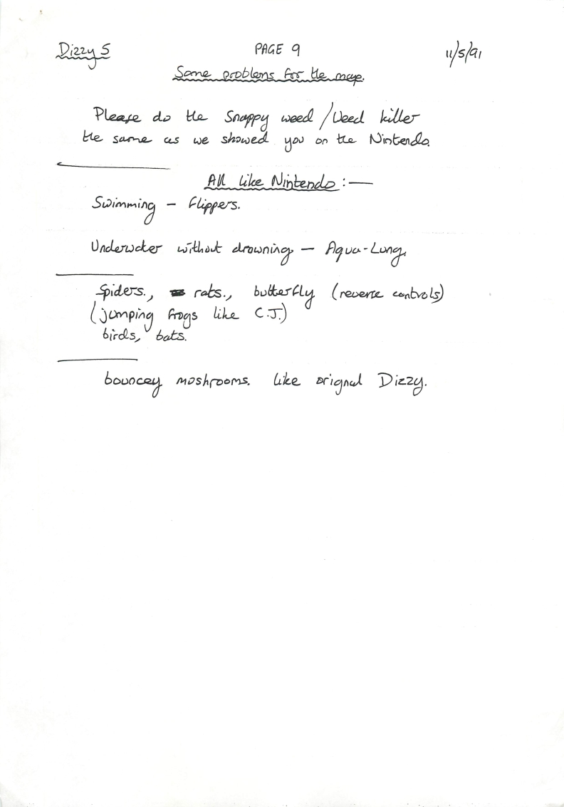 Spellbound Dizzy - Notes #15