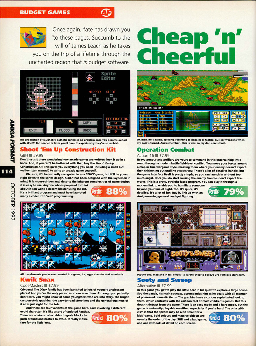 Amiga Format #39 - Oct 1992
