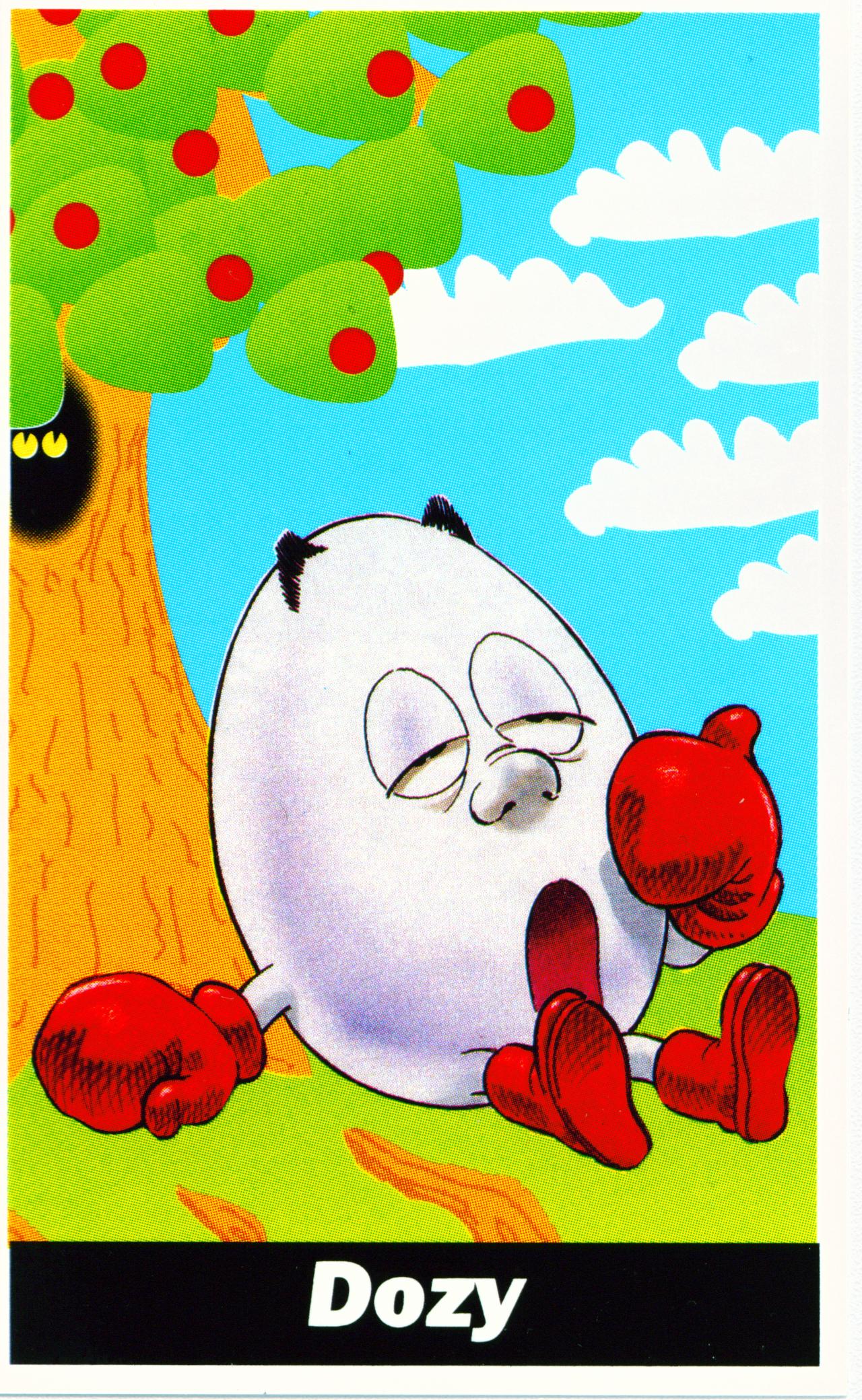Collectors Cards - Dozy (Front)